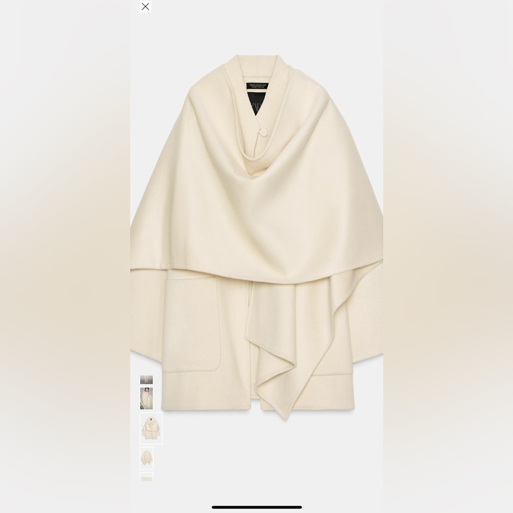 Zara Cream Women's Sweater